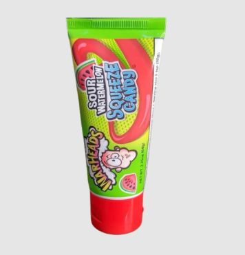 Warheads Sour Watermelon Squeeze Candy, 64g